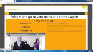 UniSZA Portfolio Tutorial screenshot 3
