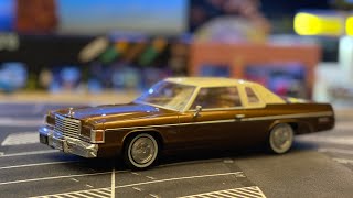 1977 Dodge Royal Monaco Brougham Coupe 1/24 Scale Whitebox #diecast