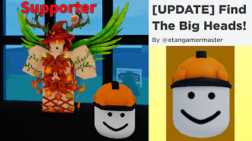 Tutorial: How To Get Builderman Bighead in Find The Big Heads! by etangamermaster!