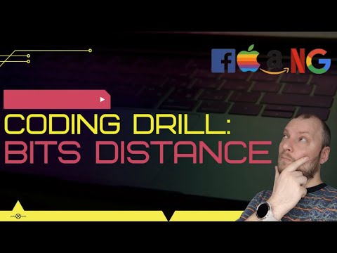 Leetcode challenge: Hamming distance | Python coding interview questions