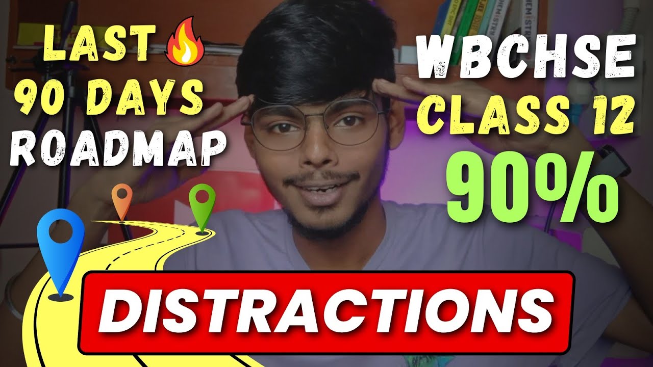 WBCHSE 2023 📚🔥| Last 90 Days Strategy to Score 90% in Class 12 WB Board ...