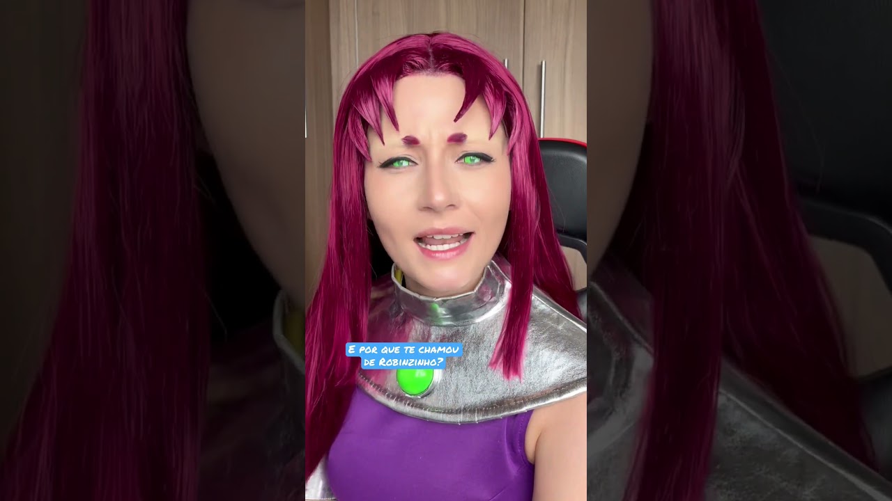Estelar Irritada com Robin 😤🔥 #estelarcosplay