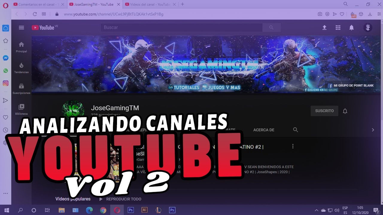 🚀Como Hacer Un Canal De Youtube Y Ganar Dinero En Computadora | Hacer ...