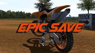 Epic Save in MX-Bikes