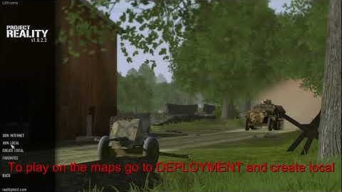 Project Reality How to Install Custom Maps/Training Maps | 2020