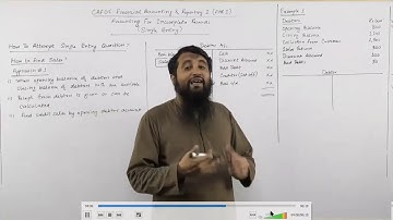 CAF 05 FAR1 | Lecture 48 | Incomplete Records Class 1 | Part 2