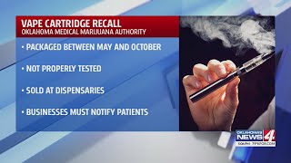 OMMA vapor cartridge recall