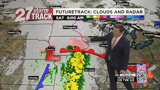 Bitter cold and snow ahead