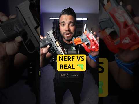 NERF Gun VS Real Gun [what’s the difference]