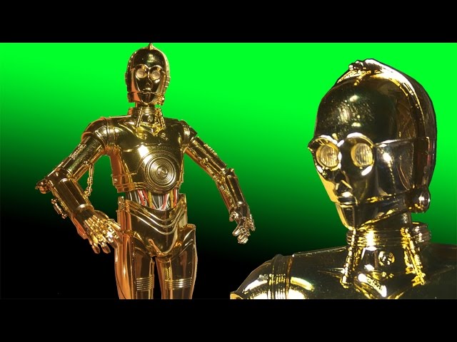 Bandai Star Wars C-3PO 6-Inch Action Figure Model Kit Review - YouTube