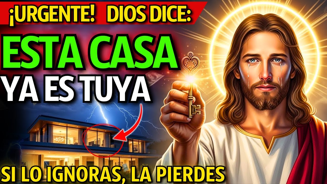 DIOS DICE: TU CASA YA FUE ENTREGADA HOY — NO LA DEJES ESCAPAR