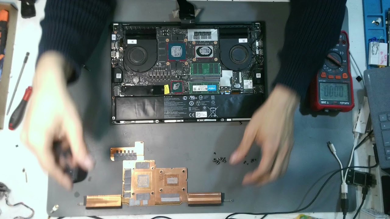 ❓ How to Fix a Razer Blade 15 RTX 3080 Ti That Won't Turn On? Battery and KBC Repair Guide! 🛠️🔋