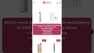 Who's want to start Shopify Dropshipping in 2025? Totally FREE! #shorts