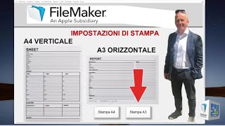 Filemaker: Impostare Formato Stampa/Print con gli Script