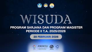 Wisuda Universitas Atma Jaya Yogyakarta Periode II Tahun Akademik 2025/2026