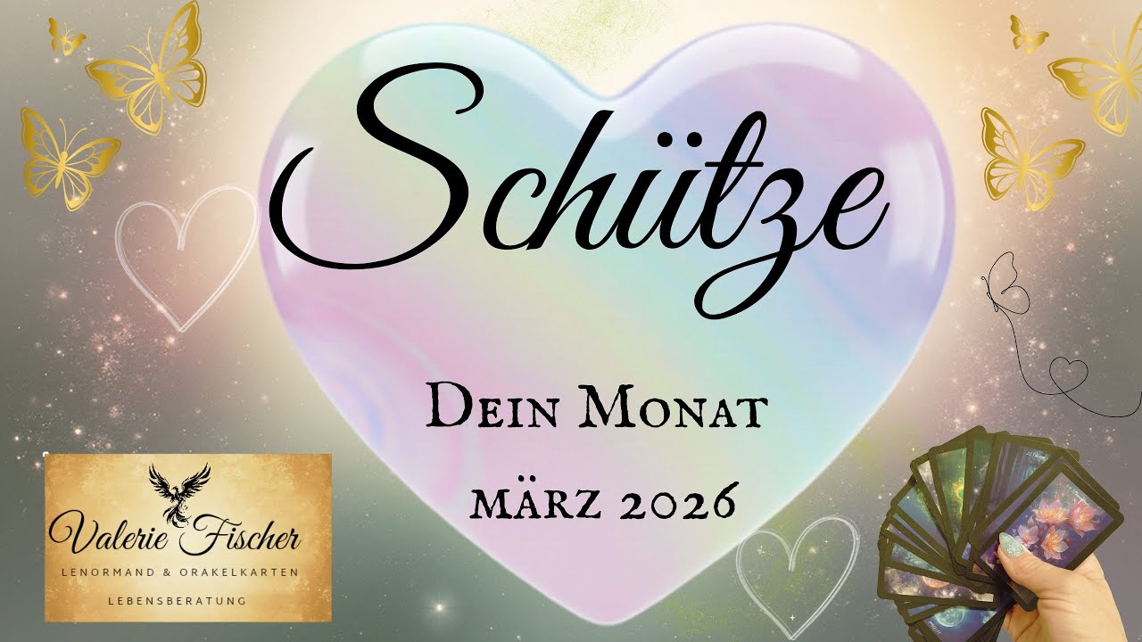 Schütze ♐️ Dein Monat März 2026