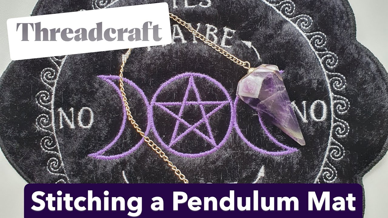 Threadcraft: Stitching a Pendulum Mat (From Start to Finish) - YouTube