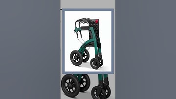 The All Terrain version of the Rollz. A walker and transport chair in one.
