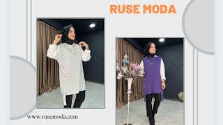 Süveter - Uygun Fiyatlı Tesettür Giyim - Tesettür Giyim - Rusemoda