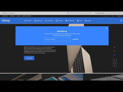 iShop - Electronic Magento Theme by RockThemes Website Template - 58509