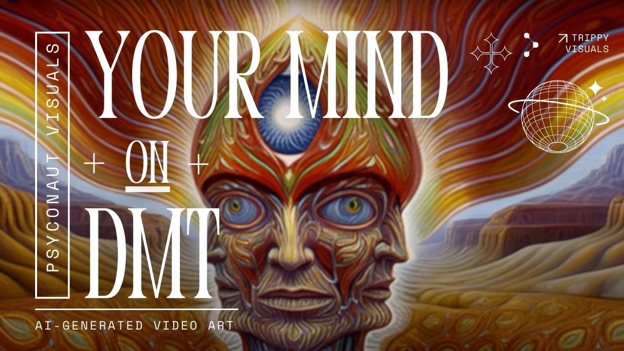 [4K UHD] Trippy AI Visuals Inspired by Alex Grey | Background for LSD ...