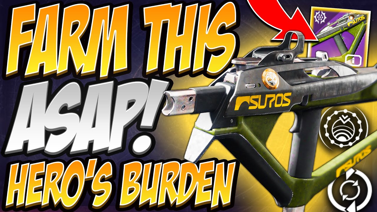 BEST VOID SMG RIGHT NOW (The Hero's Burden PvE God Roll) | Destiny 2 Lightfall (NEW PERK)