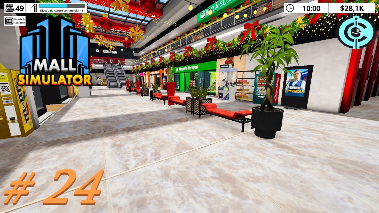 mall simulator #24: Déblocage total des produits sport, futurs projets licences.