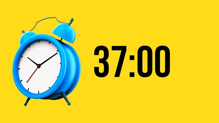 37 Minute Timer | No music - Deep Study & Focus - Alarm