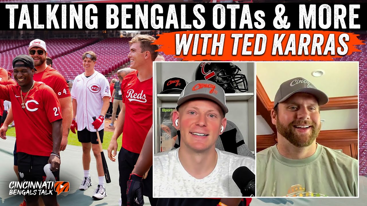 Ted Karras on Bengals' OTAs, Cordell Volson's Development, Joe Burrow and MORE | Exclusive Interview