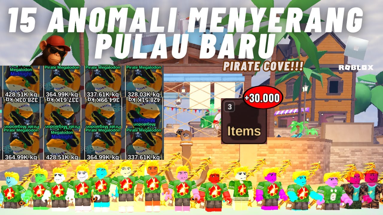 15 ANOMALI MANCING SELAMA 2 HARI DI PULAU TERBARU !!!! - Fish it ROBLOX