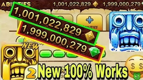 Temple Run 2 unlimited diamond and gems and unlock all map,