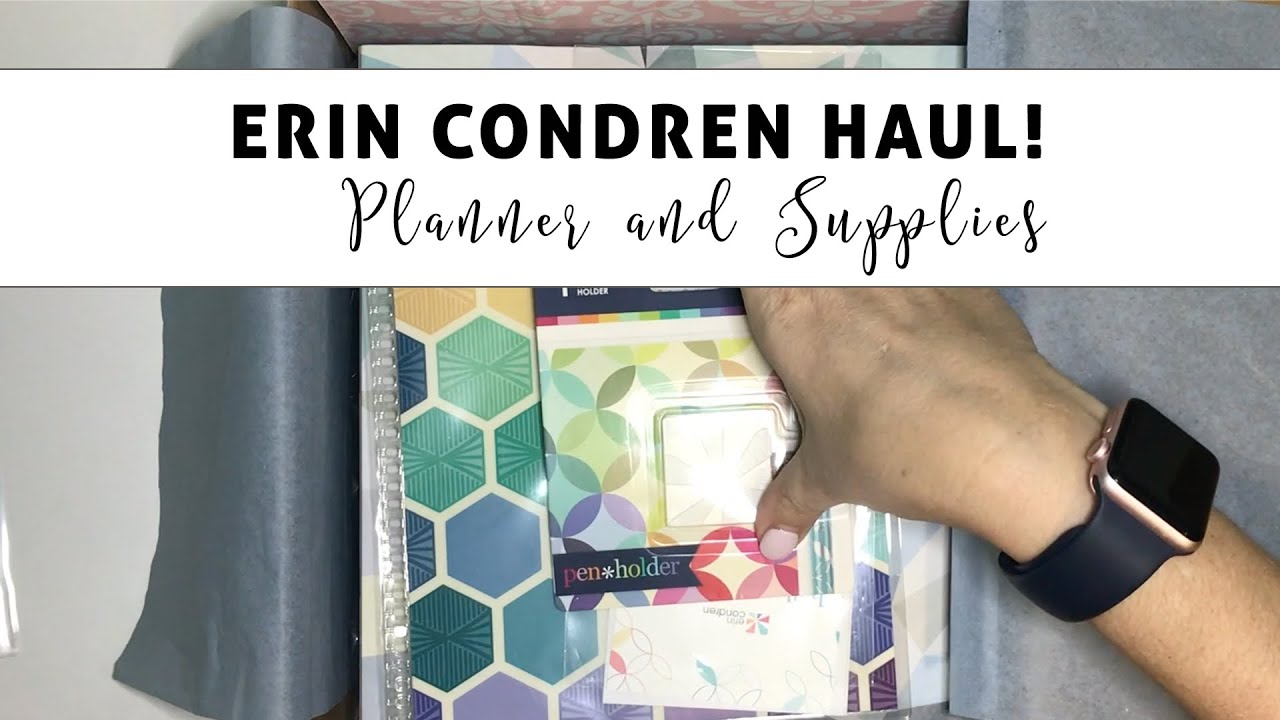  haul erin condren 45 discount planner and planner