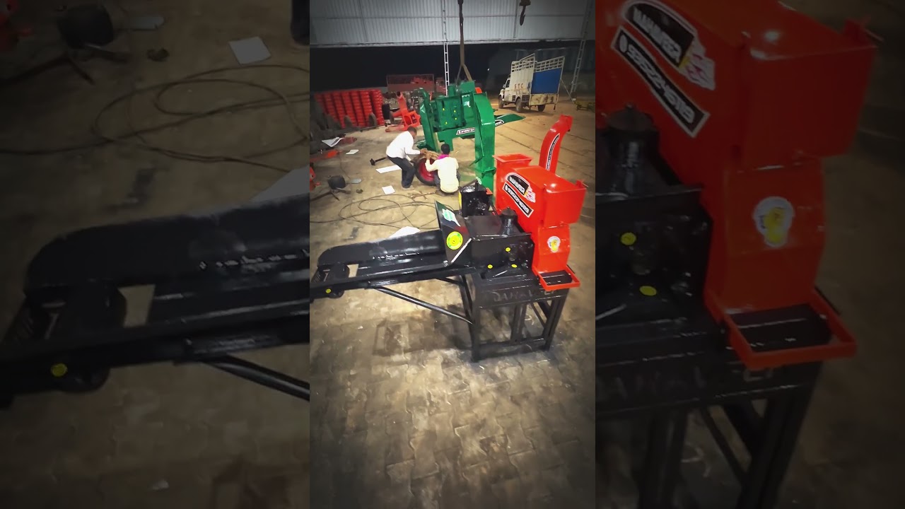 Tractor +Motor Attached Chaff Cutter गीला व सुखा कुट्टी काटने की मशीन  91+9352246119 