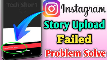 Unable to upload this item Instagram story | Instagram story upload problem fix | story upload error