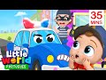 Policial Joãozinho ao Resgate! 👮 | 🚓 O Mundo de Nina e Nico - Little World Português