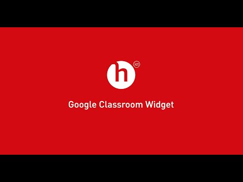 Classroom widget