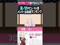 【蓮ノ空】メンバー注目度ランキング~デビュー1ヶ月編~【ラブライブ!】 #shorts バーチャルスクールアイドル リンクラ μ's Aqours 虹ヶ咲