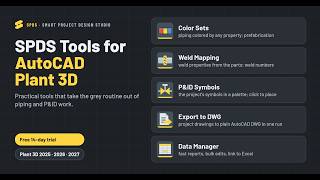 AutoCAD Plant 3D: Set up your piping colors easy