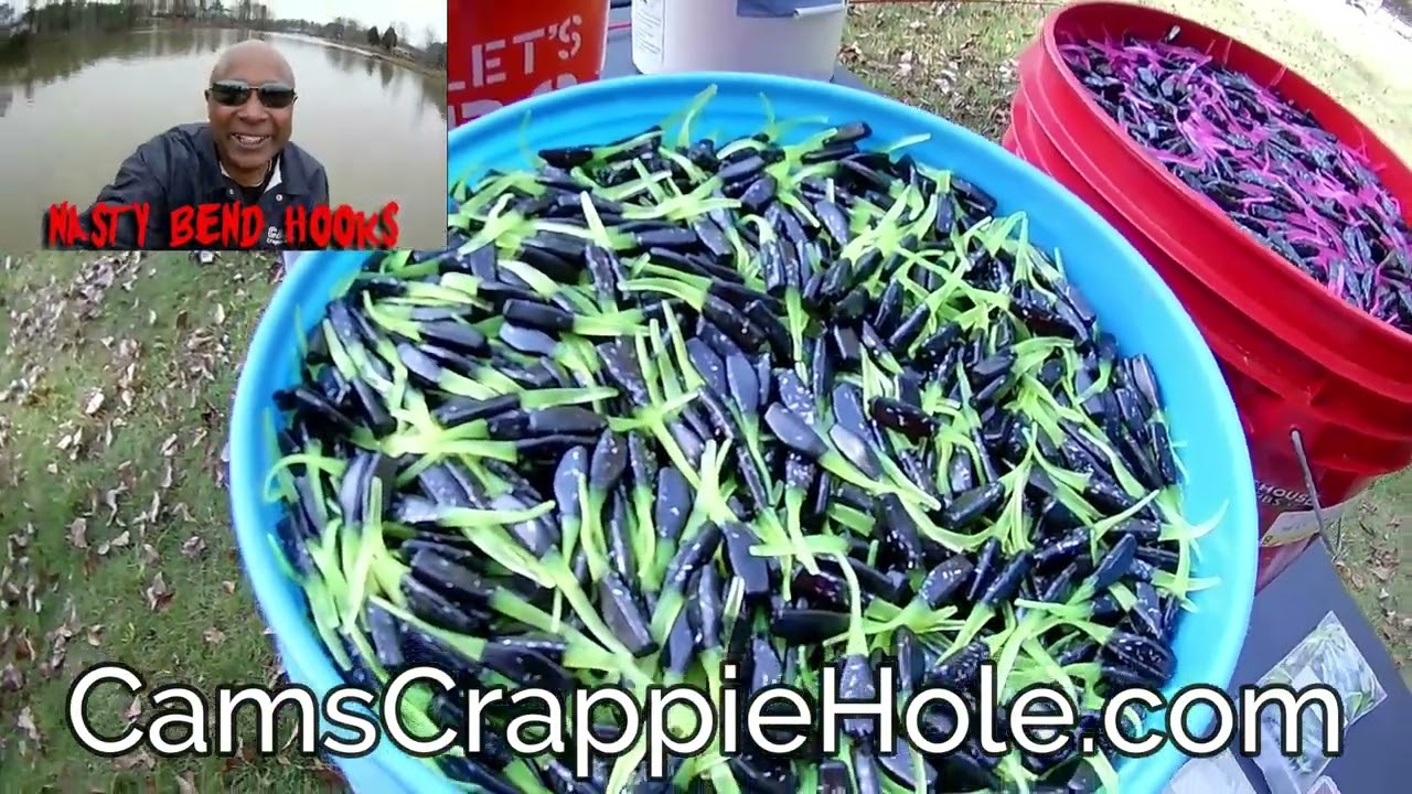 💥💥5 TOP SELLING CRAPPIE STINGER SHAD TEAR AFTER YEAR CATCH BIG ONES WITH THESE💥💥