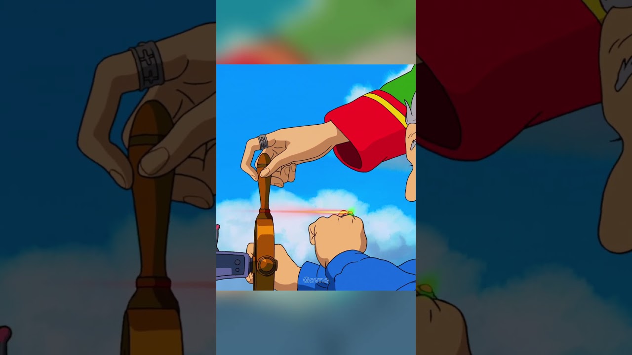 Софи и Хаул улетают от преследователей!