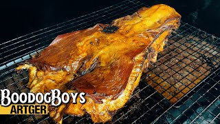 How To Smoke Boodog Boys Beef Brisket! | Boodog Boys