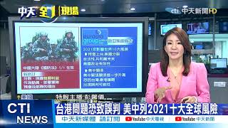【新聞精華】20210105 全球現場關注美中角力 2021十大全球風險
