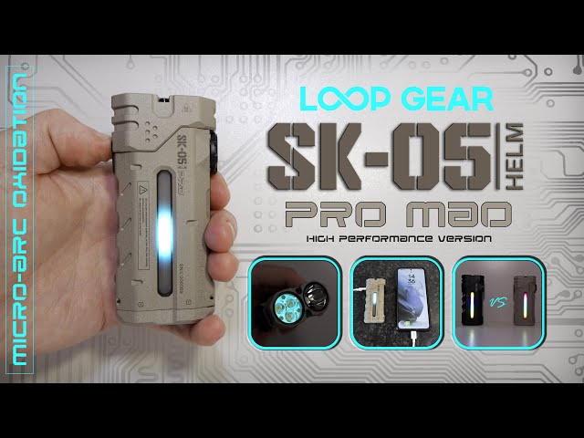 LOOP GEAR SK05 | HELM PRO MAO - Best flashlight ever? 😲 - YouTube