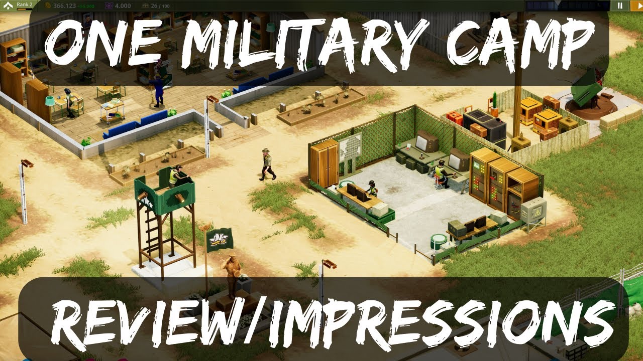 One Military Camp Early Access Review - YouTube