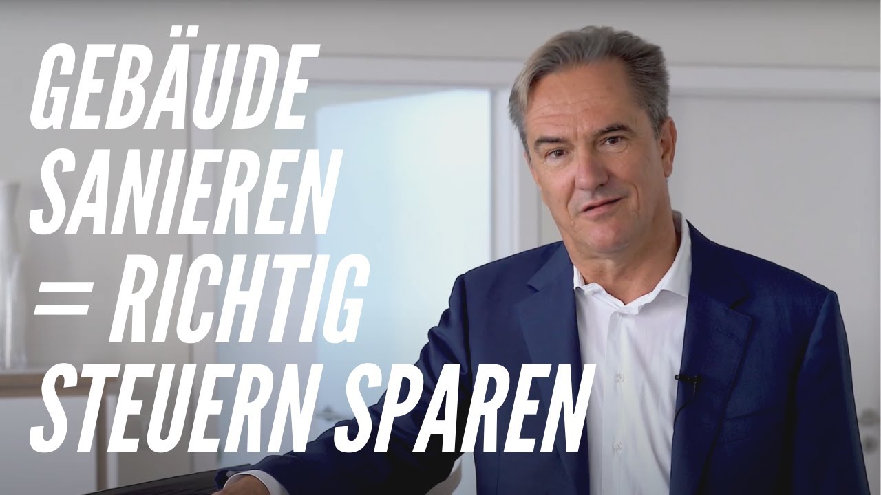 Gebäude sanieren = richtig Steuern sparen