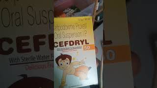 CEFDRYL SYRUP USED IN HINDI