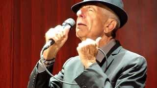 Leonard Cohen - So Long, Marianne - Globen, Stockholm - 15-08-2013