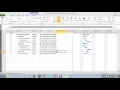 Video 2 How to Create a Project Schedule in MS Project