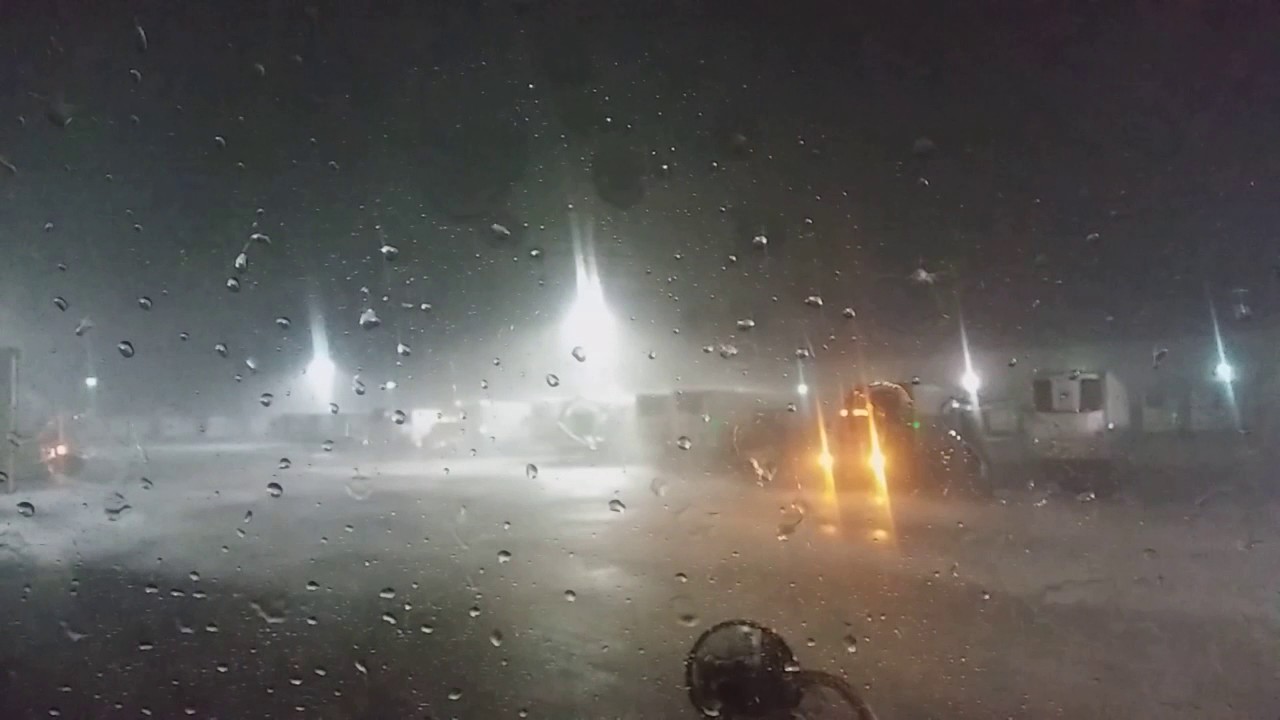 Another burst from the storm at Costco DC Morris IL YouTube