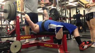 Bench press rep day 06/10/2014 cube method